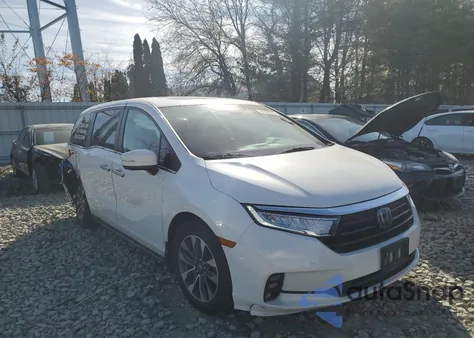 2022 Honda Odyssey Exl из США, поврежденный, VIN 5FNRL6H71NB023976